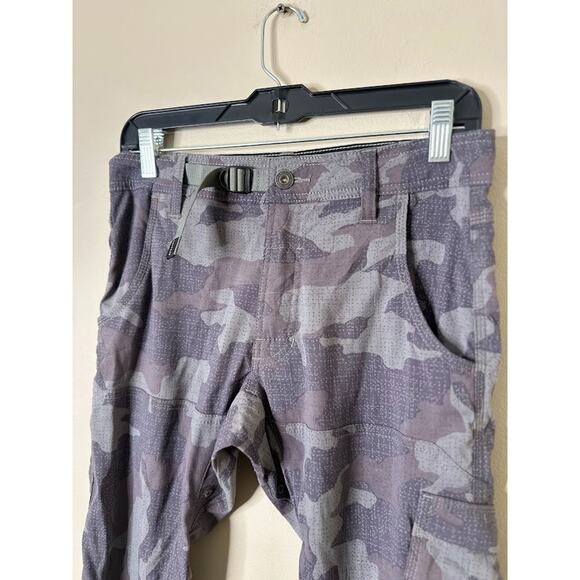 Prana Men's Gray Camouflage Cargo Pants - Picture 2 of 9